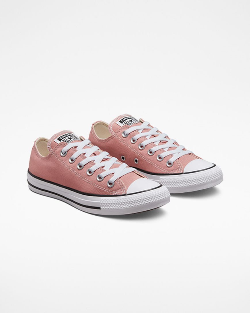 Tenis Converse Chuck Taylor All Star Seasonal Color Cano Baixo Feminino Rosa | PT O041T37